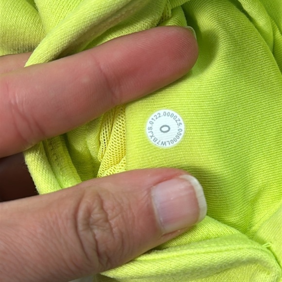 Lululemon Loungeful High-Rise Short 4" Electric Lemon - Picture 4 of 6